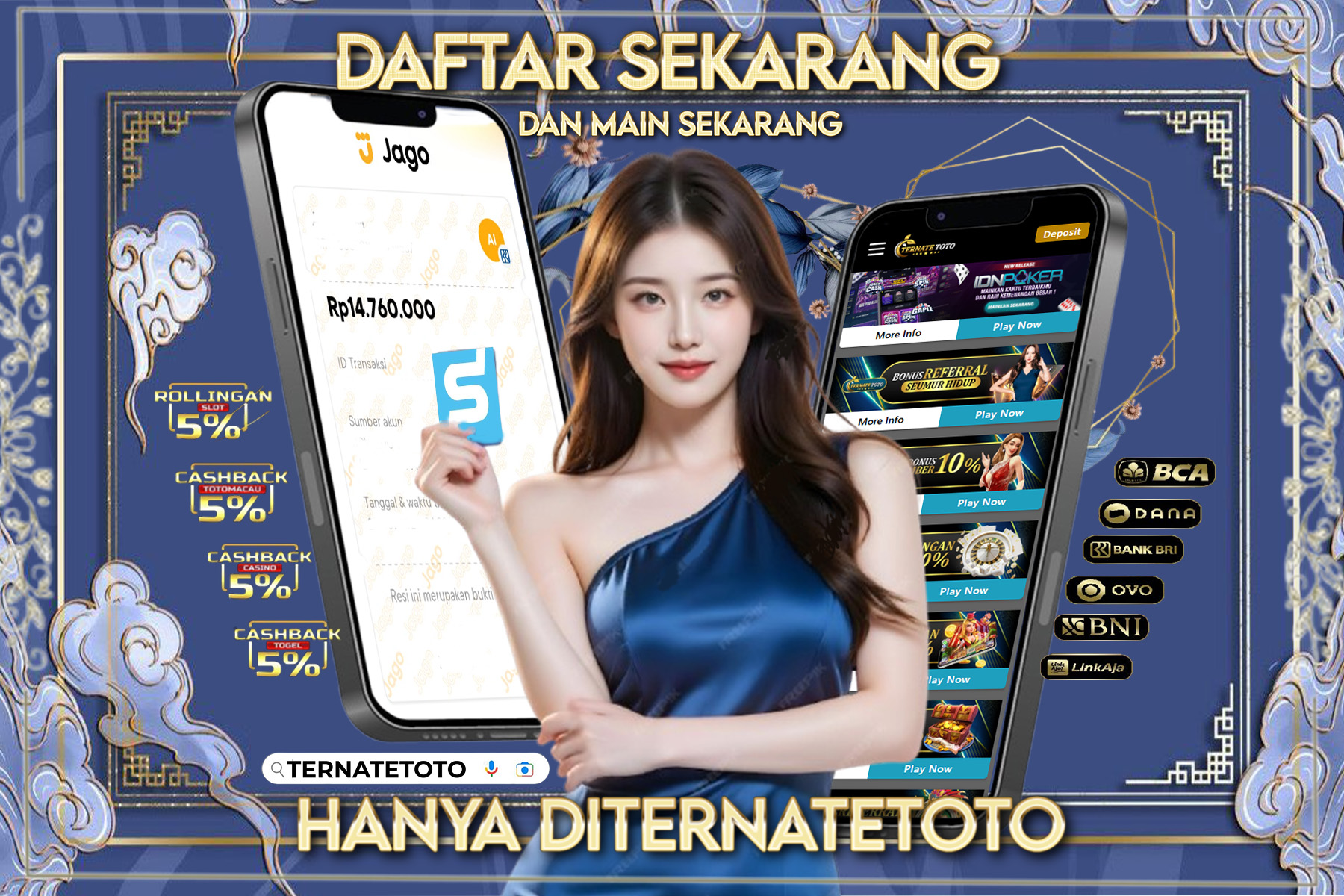 TERNATETOTO - JACKPOT SINGAPORE Rp.14,760,000,-